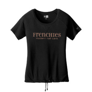 FR0419 LNEA133 Ladies Tri Blend Performance Cinch Tee front rose