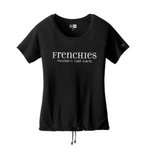 FR0419 LNEA133 Ladies Tri Blend Performance Cinch Tee front white